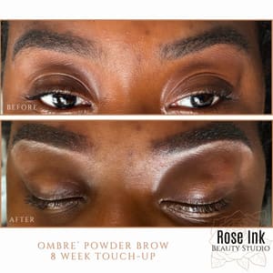 Eyebrow Tattoo result by Rose Ink Beauty Studio in Calumet City, IL