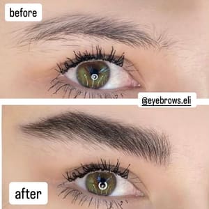 Eyebrow Tattoo result by Rose Nano Microblading in Mission Viejo, CA