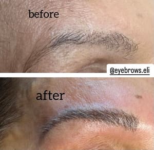 Eyebrow Tattoo result by Rose Nano Microblading in Mission Viejo, CA