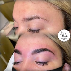 Eyebrow Tattoo result by Rose Room Brow & Beauty Bar in San Antonio, TX
