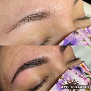 Eyebrow Tattoo result by Rose Room Brow & Beauty Bar in San Antonio, TX