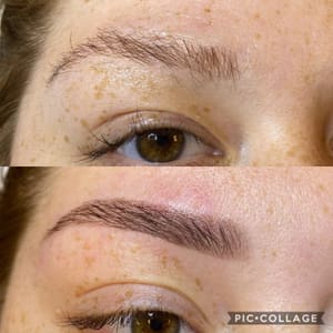 Eyebrow Tattoo result by Rose Room Brow & Beauty Bar in San Antonio, TX