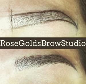 Eyebrow Tattoo result by RoseGoldsBrowStudio in Frederick, MD