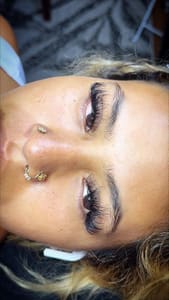 Eyebrow Tattoo result by Rosi’s Lash Room / Eye lashes extensions by Rosi in San Lorenzo, CA