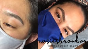Eyebrow Tattoo result by Rosie's Brow Bar in Bensenville, IL