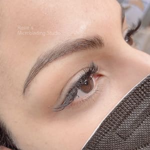 Eyebrow Tattoo result by Rosie's Microblading Studio in Bloomingdale, IL