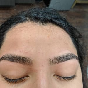 Eyebrow Tattoo result by Rosie's Threading Salon in Escondido, CA