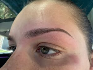 Eyebrow Tattoo result by Royal Beauty Salon in Highlands Ranch, CO