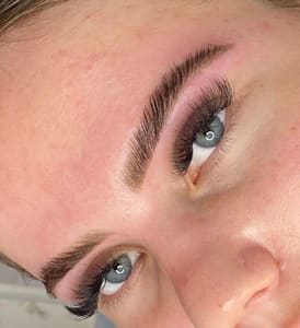 Eyebrow Tattoo result by Royal Opulence Beauty Bar in Houston, TX