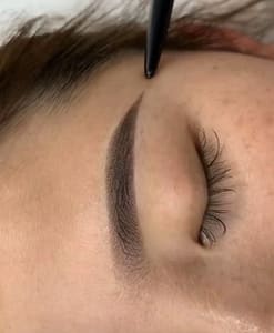 Eyebrow Tattoo result by Royal Spa Eyelash Beauty & Massage in Kearney, NE