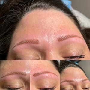 Eyebrow Tattoo result by Royalty Salon & Spa in Venice, FL