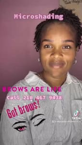 Eyebrow Tattoo result by Rozy Eyebrow Threading in Leon Valley, TX