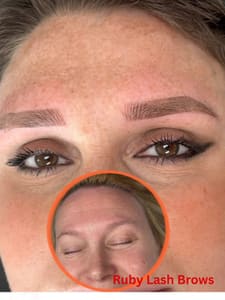 Eyebrow Tattoo result by Ruby Lash Brows in Albuquerque, NM