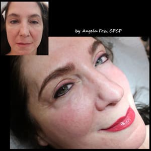 Eyebrow Tattoo result by RX Beauty Inks Permanent Makeup and Academy in Houston, TX