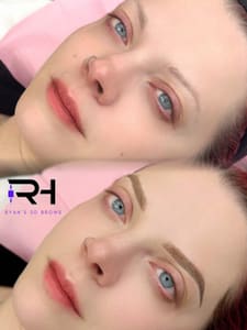 Eyebrow Tattoo result by Ryan's 3D Brows in Frisco, TX