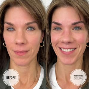 Eyebrow Tattoo result by Säga Beauty Collective in St Peter, MN