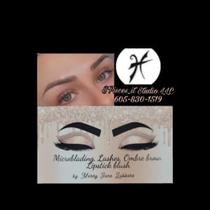 Eyebrow Tattoo result by S'Pisces_it Studio LLC in Sioux Falls, SD