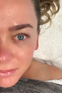 Eyebrow Tattoo result by Sacred Beauty Esthetics in Pleasant Hill, CA