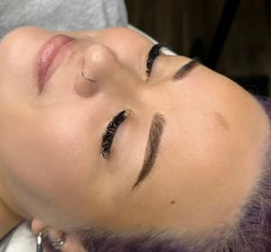 Eyebrow Tattoo result by Sacred Beauty Esthetics in Pleasant Hill, CA