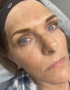 Eyebrow Tattoo result by Sacred Face Salon in Bastrop, TX