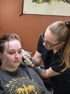 Eyebrow Tattoo result by Sacred Face Salon in Bastrop, TX
