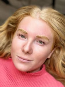 Eyebrow Tattoo result by Sage Chevelle Beauty in San Diego, CA