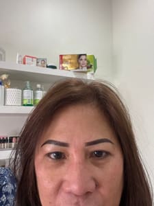 Eyebrow Tattoo result by Saha Glow Lounge in Leander, TX