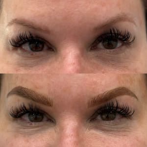 Eyebrow Tattoo result by Saint Michel Esthetics in Laguna Hills, CA