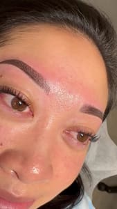 Eyebrow Tattoo result by Sakura Serenity Spa in Encinitas, CA