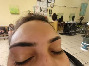 Eyebrow Tattoo result by Salon and Day Spa in Manassas, VA