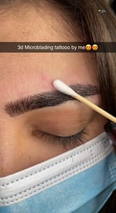 Eyebrow Tattoo result by Salon By Ann Ashooty in El Cajon, CA
