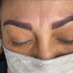 Eyebrow Tattoo result by Salon De Bellezza in Stockton, CA