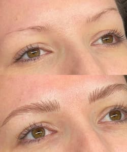 Eyebrow Tattoo result by Salon Thread - Barrington in Barrington, RI