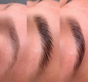 Eyebrow Tattoo result by Salon Thread - Lexington Threading & Lash Bar in Lexington, MA