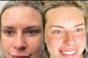Eyebrow Tattoo result by Salt and Honey Beauty Co. Lebanon, TN in Lebanon, TN