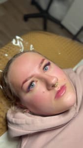 Eyebrow Tattoo result by Saltwater Esthetics in Harker Heights, TX