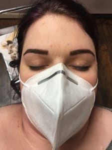 Eyebrow Tattoo result by Samina’s permanent makeup & Hair affairs in High Point, NC