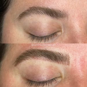Eyebrow Tattoo result by Samira Souza Beauty in Fall River, MA