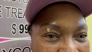 Eyebrow Tattoo result by Sana Beauty Studio in Valley Stream, NY