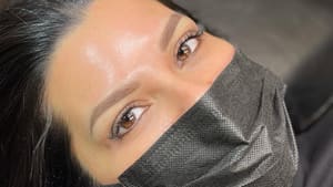 Eyebrow Tattoo result by Sanctuary Beauty Collective in Durham, NC