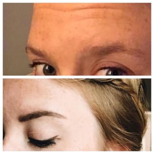 Eyebrow Tattoo result by Sanctuary Beauty Collective in Durham, NC