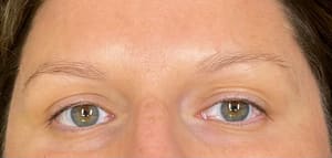Eyebrow Tattoo result by Sanctuary & Co. Studios in Amherst, NY