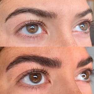 Eyebrow Tattoo result by Sanctum - Nano Brows, Microblading, Lip Blush & Training Miami in Miami, FL