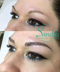 Eyebrow Tattoo result by Sandra Permanent Makeup in Yorktown Heights, NY