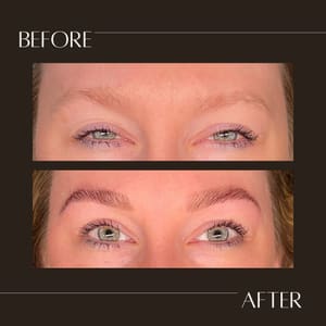 Eyebrow Tattoo result by Sandra Ray Beauty Company, LLC in Hamilton, NY
