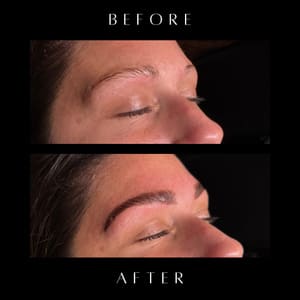 Eyebrow Tattoo result by Sandra Ray Beauty Company, LLC in Hamilton, NY