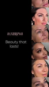 Eyebrow Tattoo result by Sanibrows in Escondido, CA