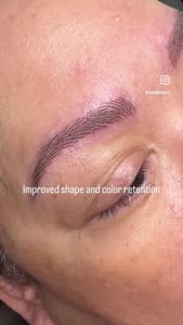 Eyebrow Tattoo result by Sanibrows in Escondido, CA