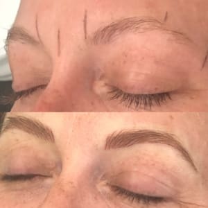 Eyebrow Tattoo result by Santa Cruz Eyebrows in Scotts Valley, CA