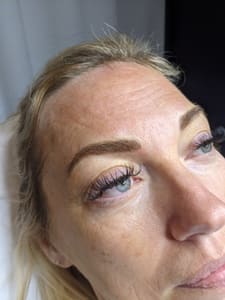 Eyebrow Tattoo result by Sapphire Beauty Studio in Cedar Rapids, IA